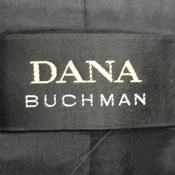 Vintage Dana Buchman black pinstripe oversized suitcoat blazer 4 - Picture 5 of 10